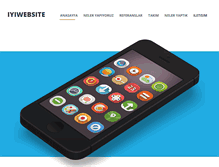 Tablet Screenshot of iyiwebsitesi.com